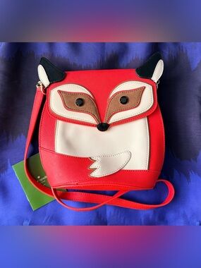 Kate Spade Blaze A Trail Fox Crossbody Bag